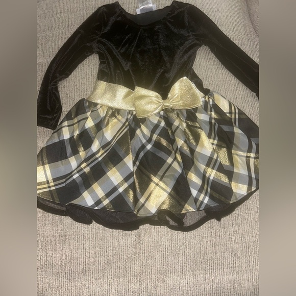 Bonnie Jean Elegant Black Dress - Picture 3 of 5